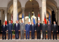 G8 leaders in Genoa