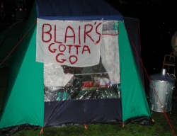 photo: manchester peace camp (I)